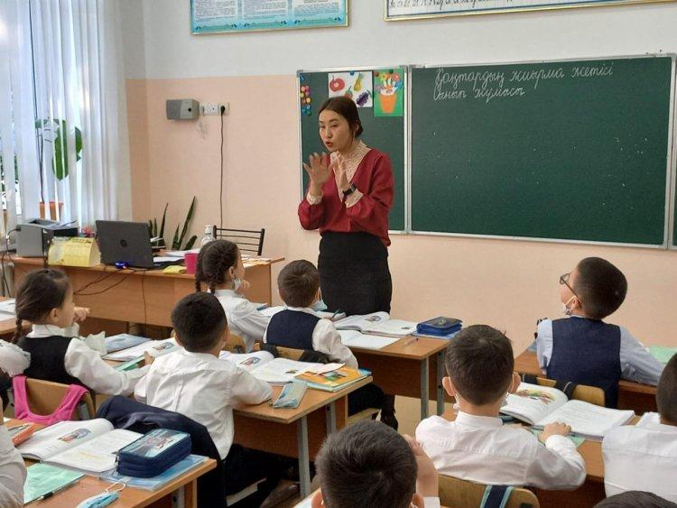 ✏️✏️✏️✏️✏️✏️✏️✏️✏️  📌2 а сыныбымен өткізілген шебер сабақ Әдебиеттік оқу. Сабақтың тақырыбы: Ы.Алтынсарин “Салақтық” Сабақтың мақсаты: 2.1.5.1-өз ойы