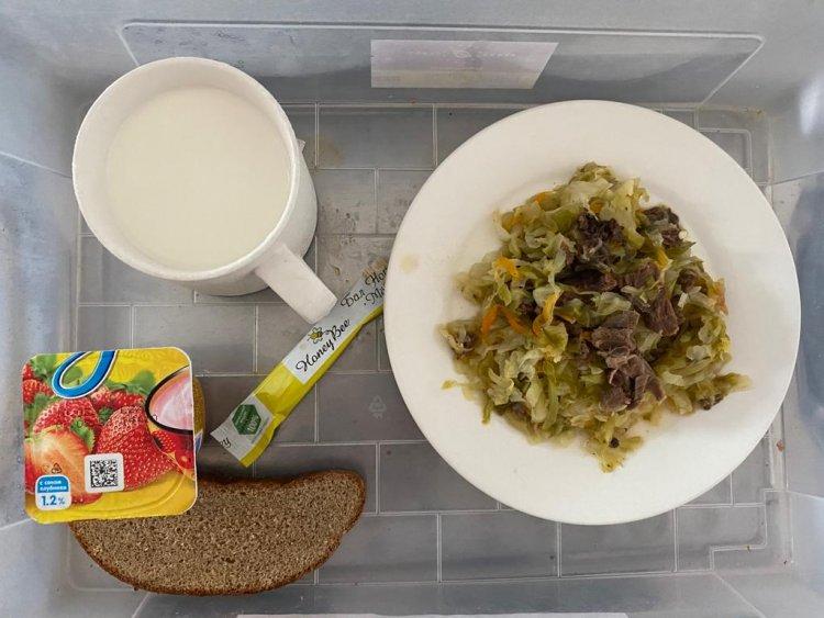 Күнделікті тегін тамақтанатын оқушылардың ас мәзірі (22.04.2022)