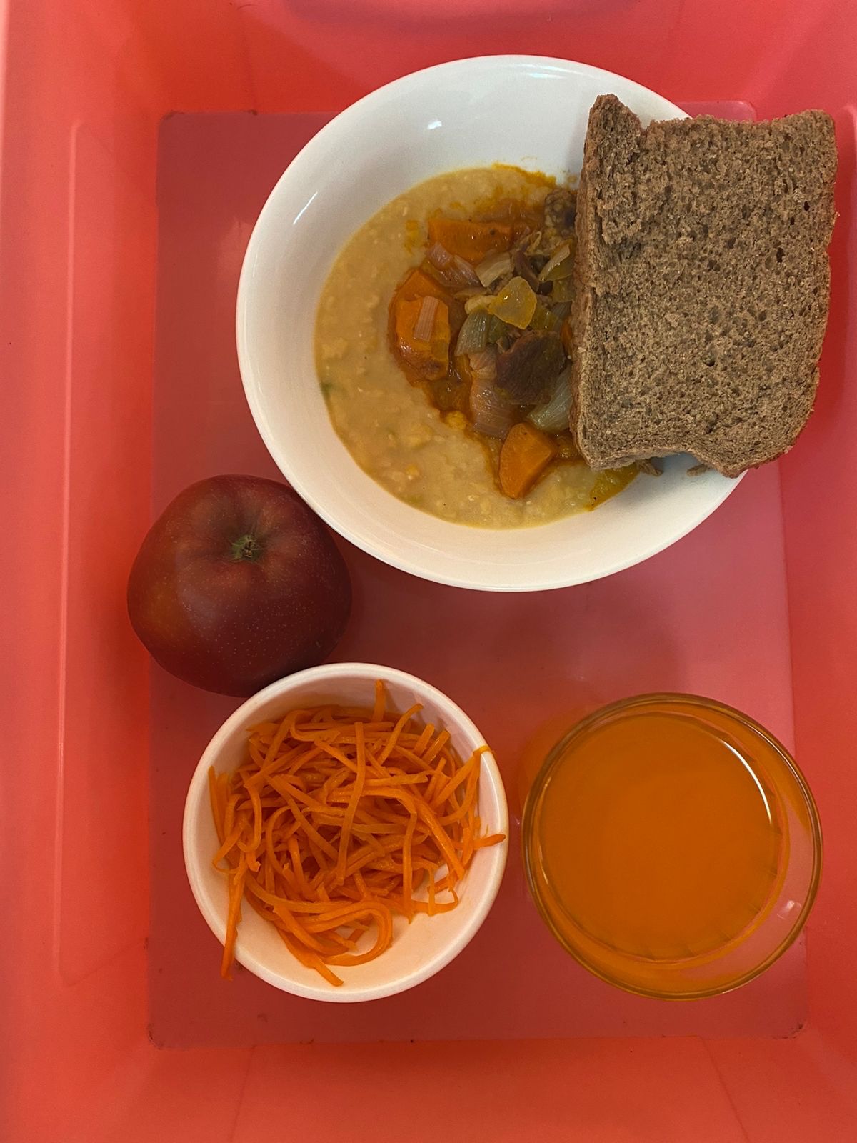 Күнделікті тегін тамақтанатын оқушылардың ас мәзірі (20.02.2023)