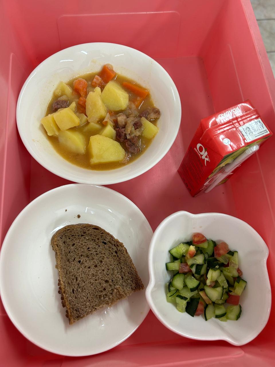 Күнделікті тегін тамақтанатын оқушылардың ас мәзірі (15.05.2024)