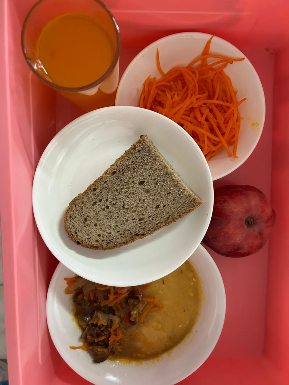 Күнделікті тегін тамақтанатын оқушылардың ас мәзірі (19.02.2024)