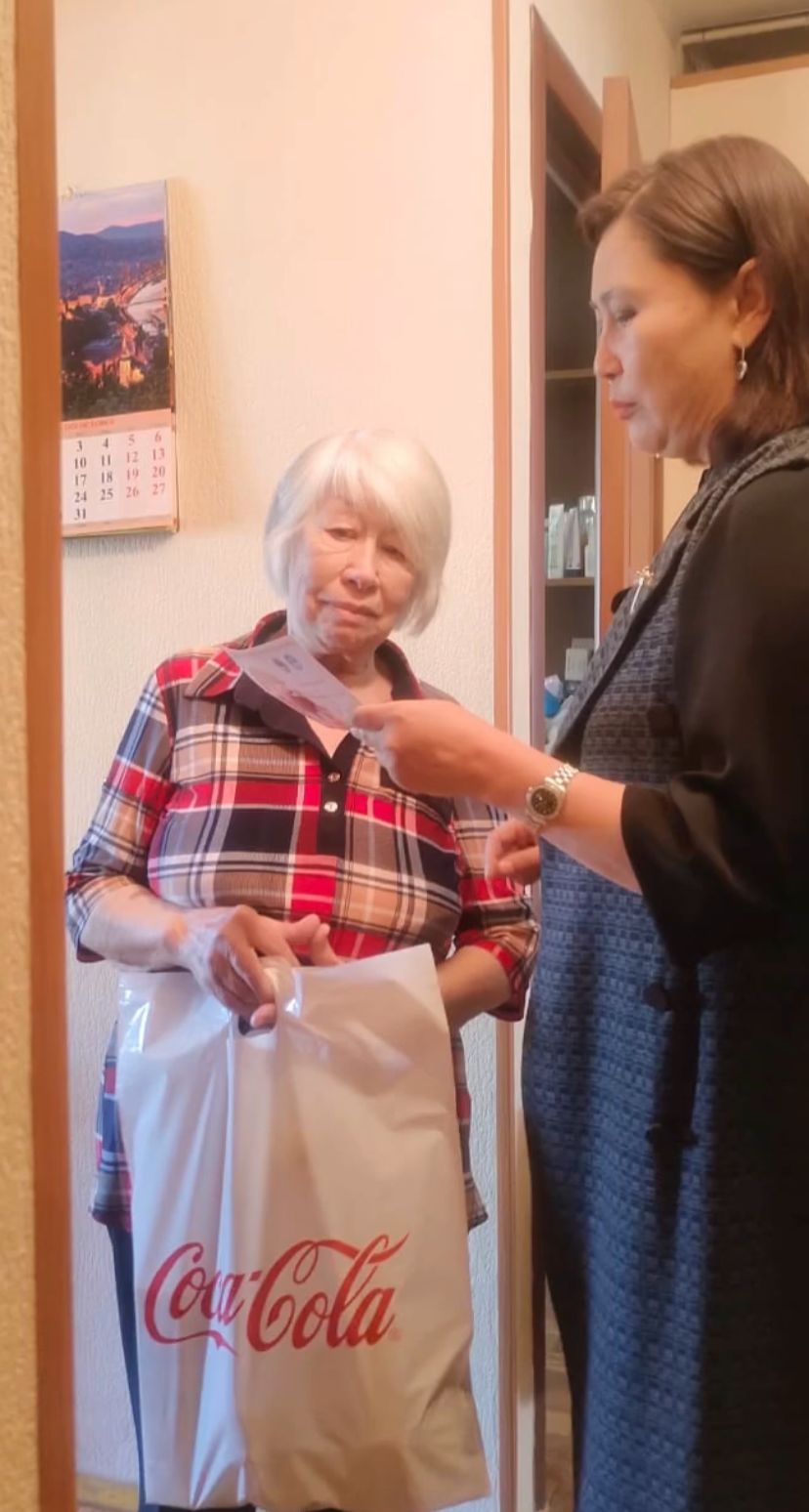 "Қарттар күні" мерекесіне орай қайырымдылық