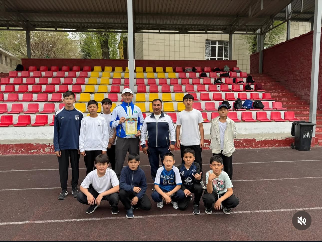 Жас спортшылар